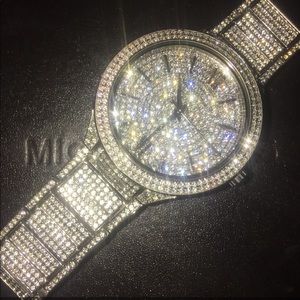 MICHAEL KORS SILVER WATCH